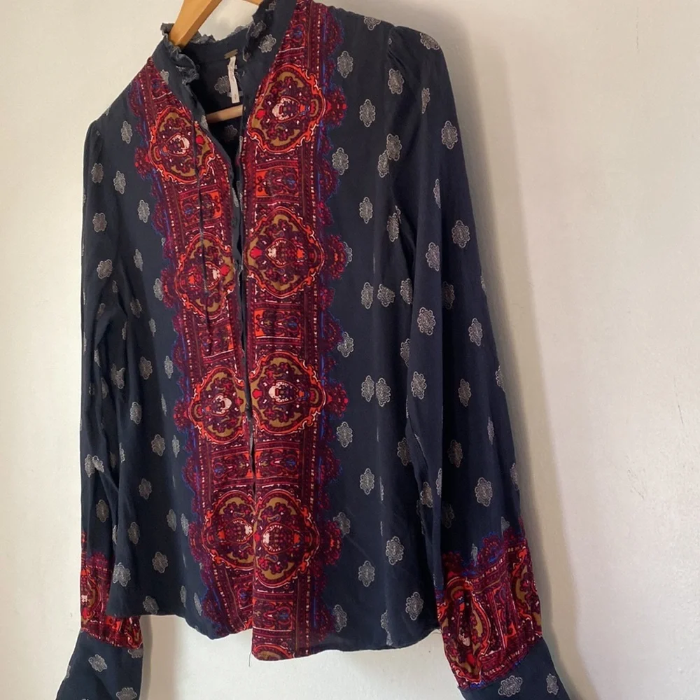 Free People S Wishing Well Border Top